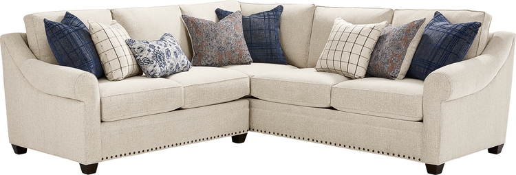 2 pc sectional w/laf loveseat