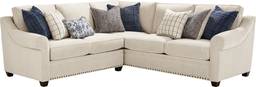 2 pc sectional w/laf loveseat