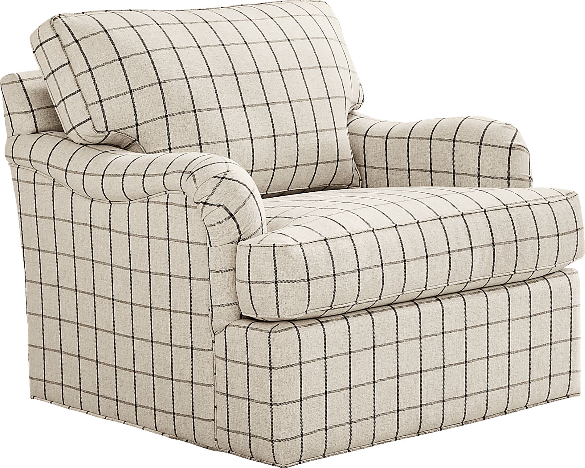 Parkview Beige Swivel Chair - Image 1