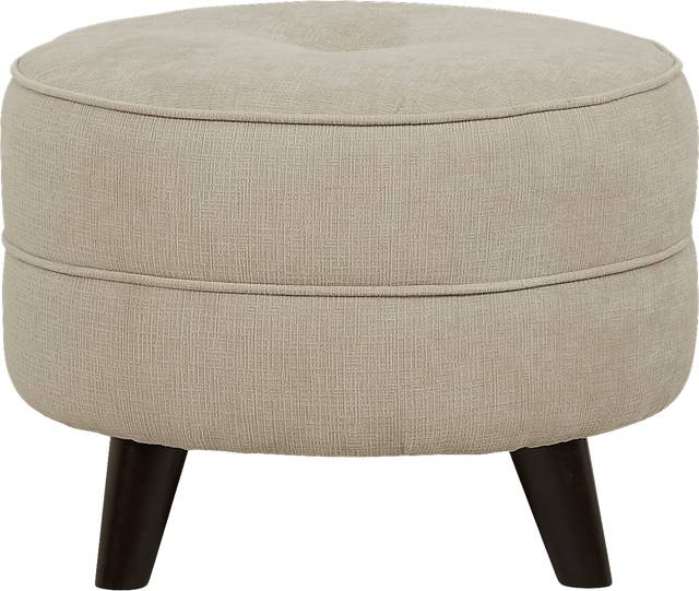 Parkview Taupe Accent Ottoman - Thumbnail - Image 1
