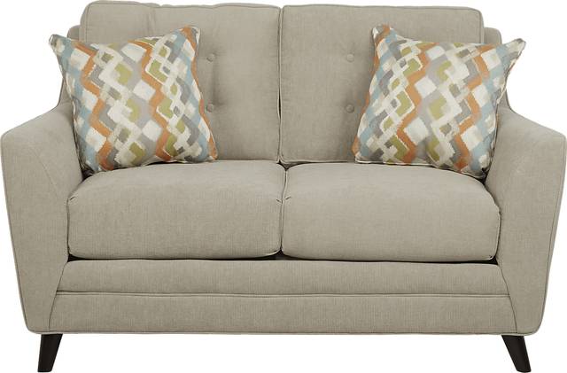 Parkview Taupe Loveseat - Thumbnail - Image 1