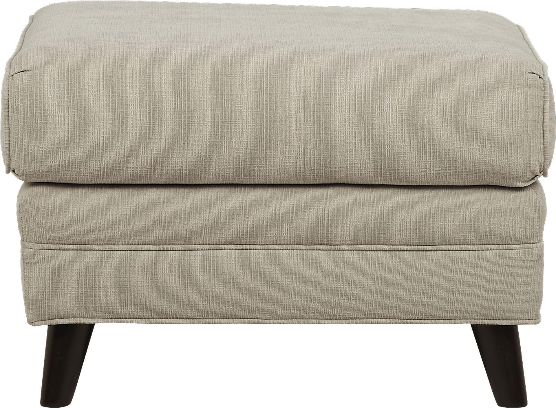 Parkview Taupe Ottoman - Image 1