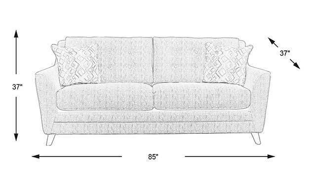 Dimension Image. Please refer to the Dimension Tab on this page for dimension details.