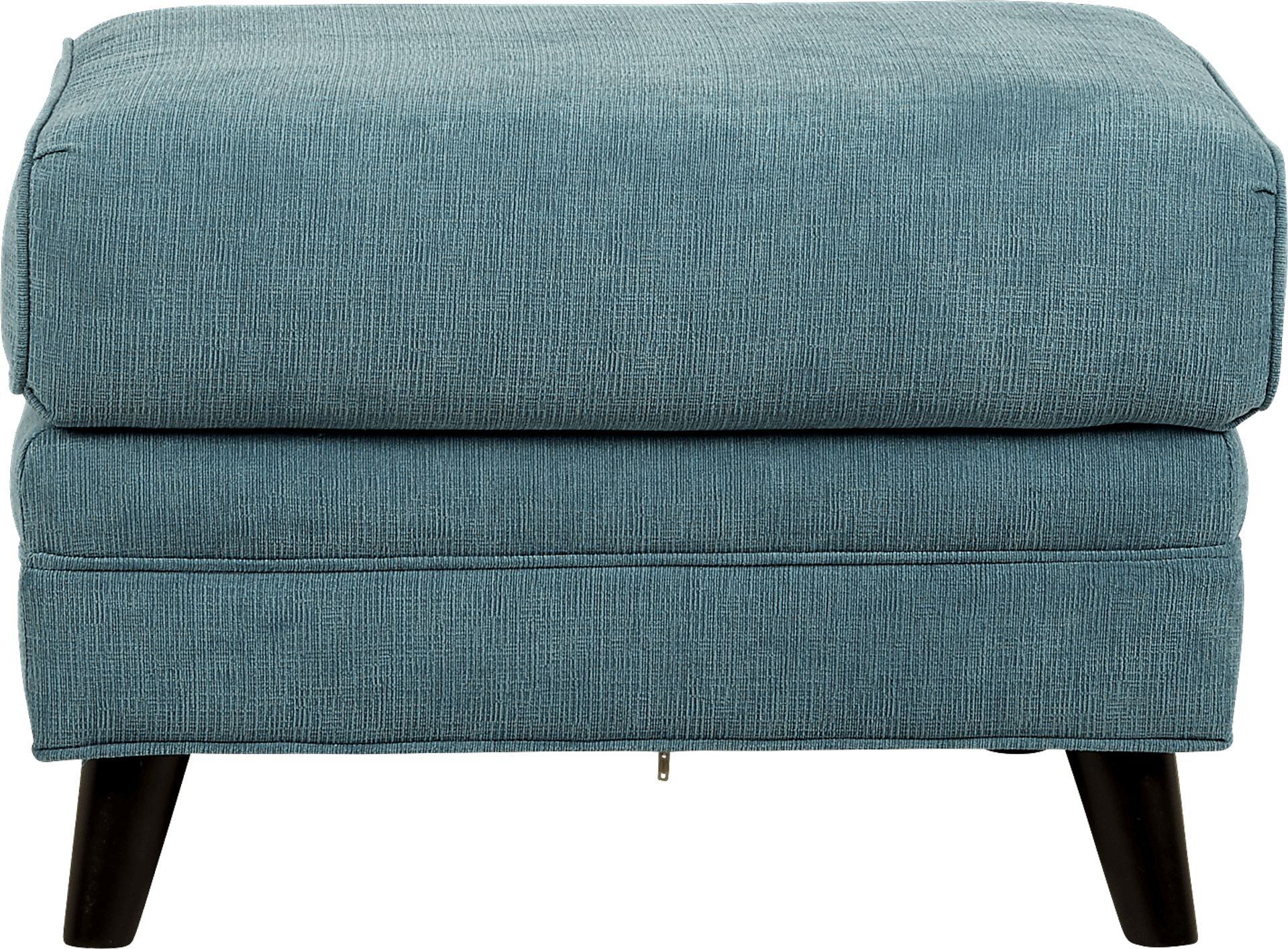 Parkview Teal Ottoman - Image 1