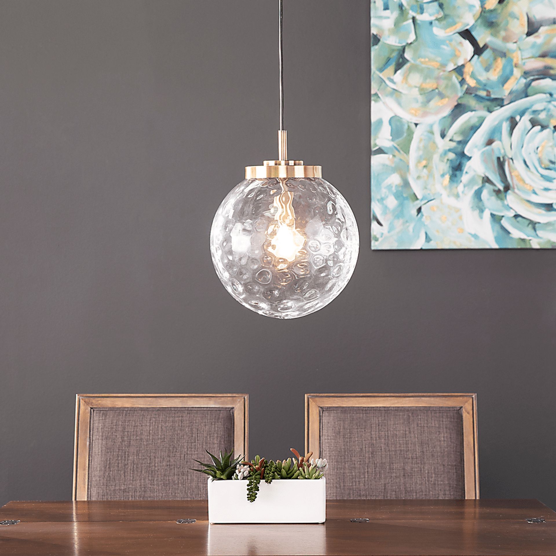 Parkwin Brass Chandelier - Image 5