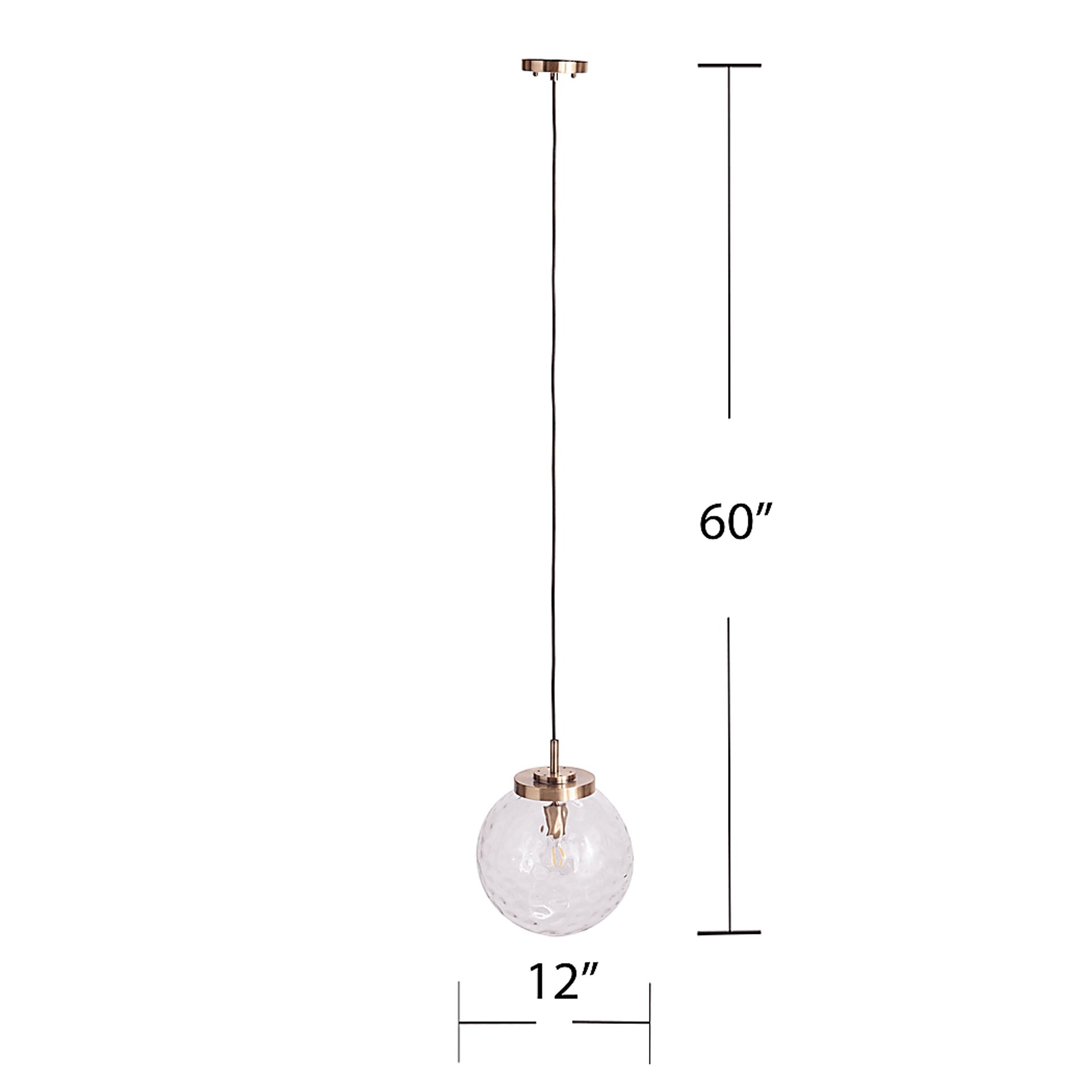 Parkwin Brass Chandelier - Image 6