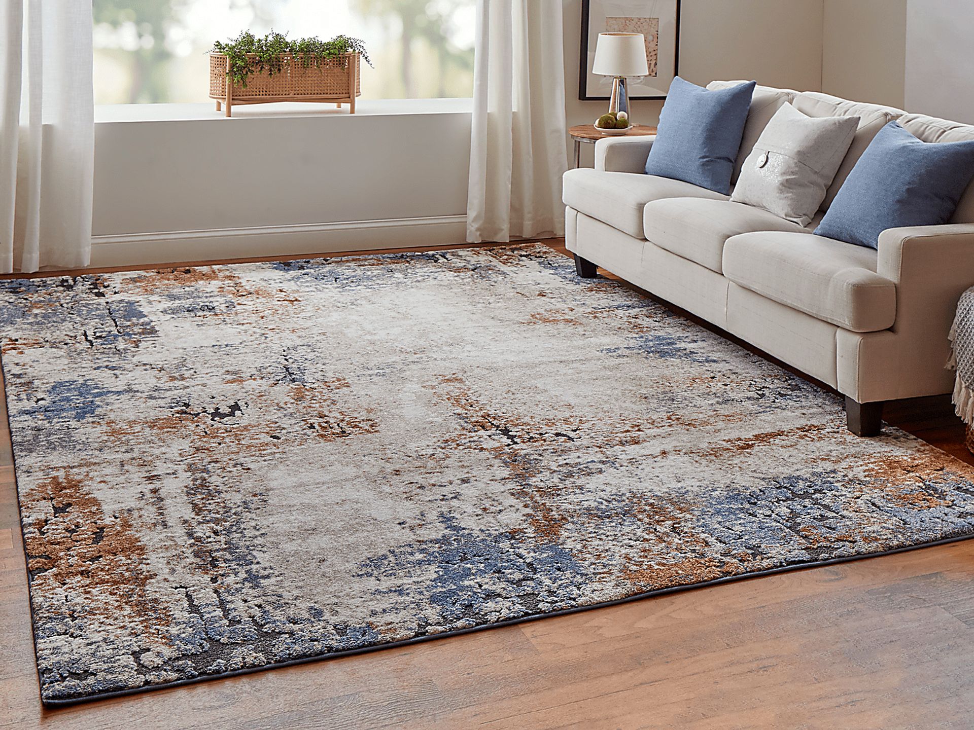 Parlaeno Taupe 2'6 x 8' Runner Rug - Image 2