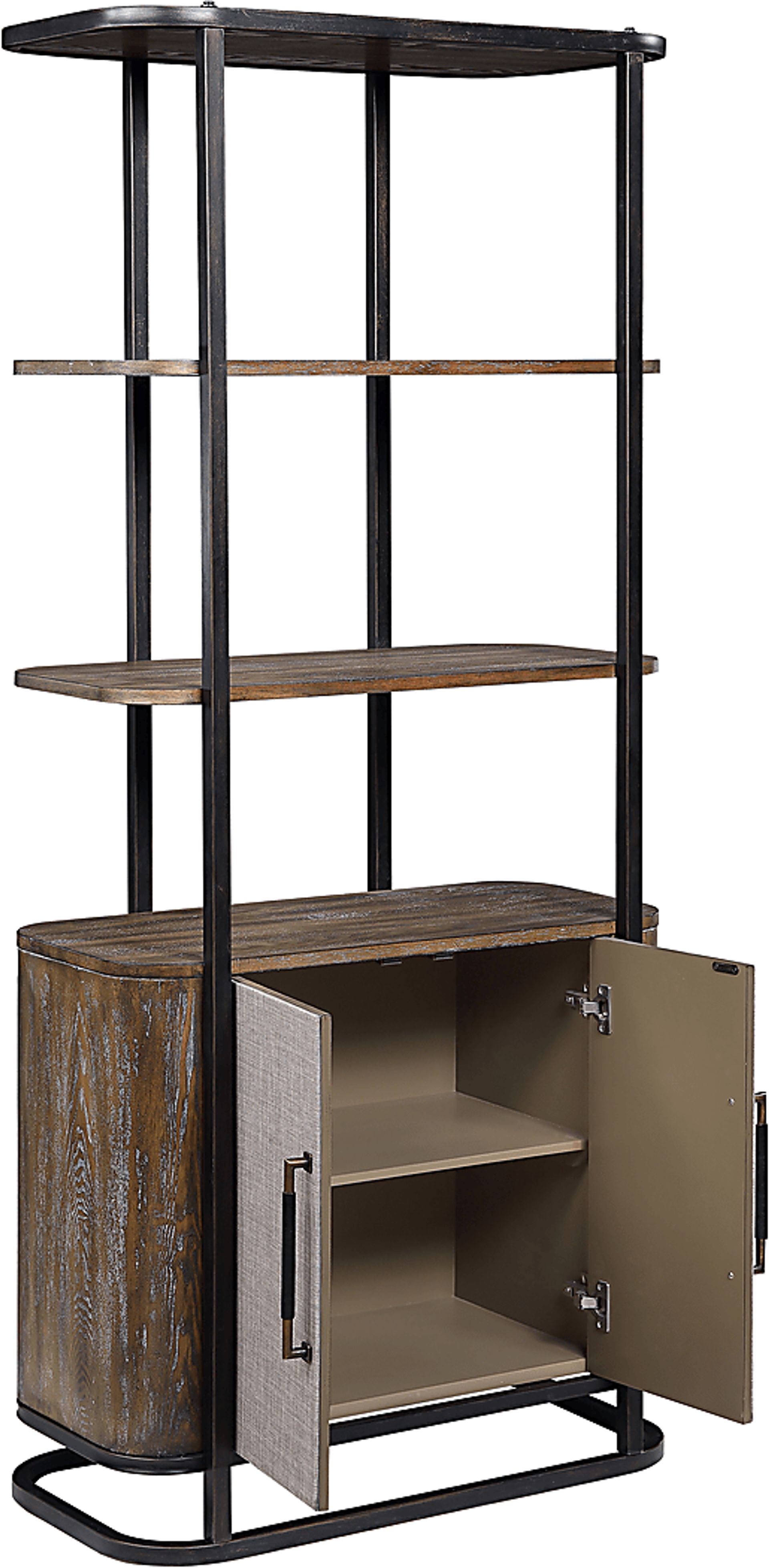 Parmalee Brown Accent Cabinet - Image 4