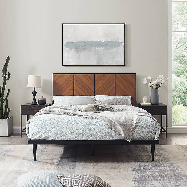 Parmentor Brown Queen Bed - Thumbnail - Image 4