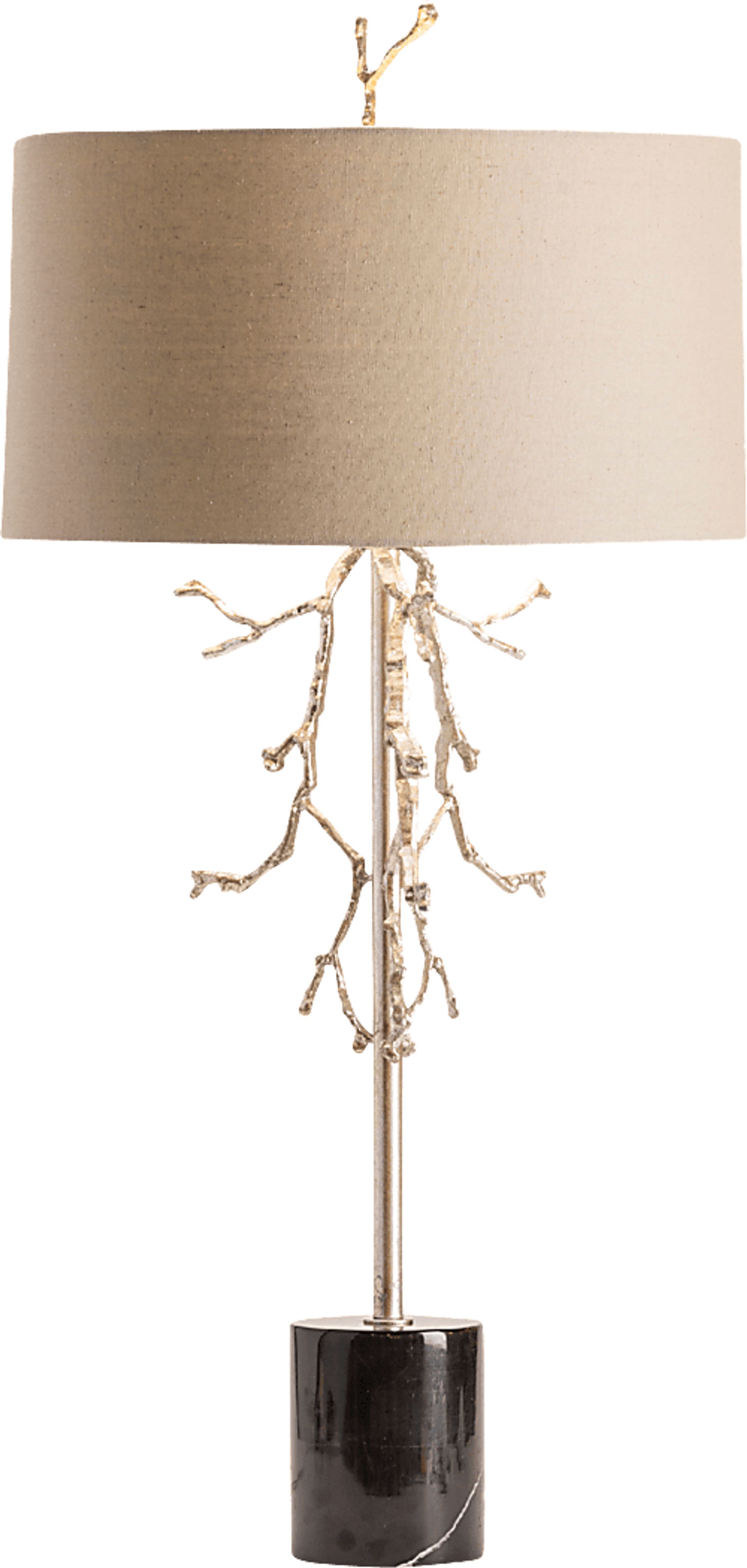 Parque Alley Silver Lamp - Image 1