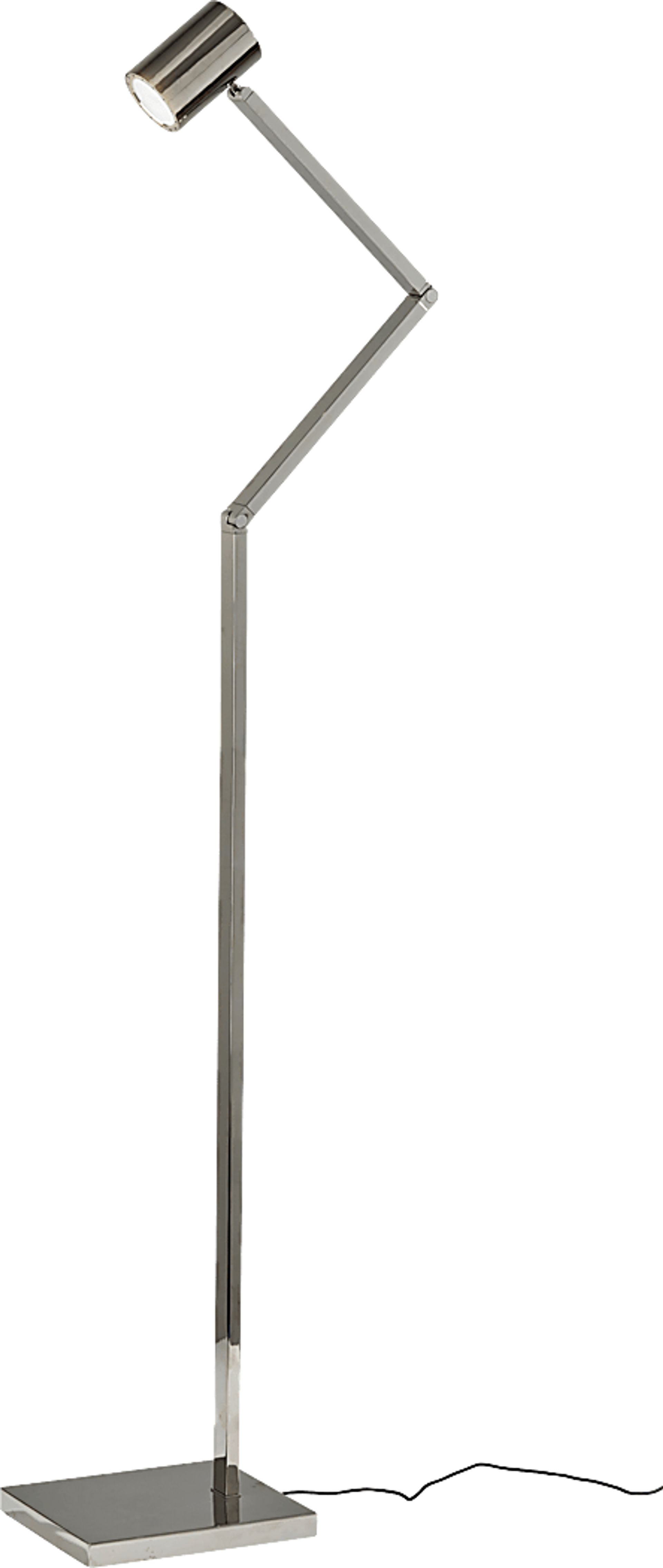 Parrilla Street Nickel Floor Lamp - Image 1