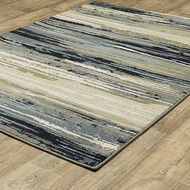 Parrmore Blue 7'10 x 10' Rug - Thumbnail - Image 2