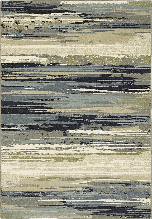 Parrmore Blue 7'10 x 10' Rug - Thumbnail - Image 1