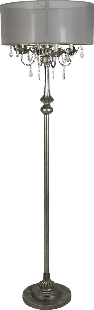 Parson Bloom Silver Floor Lamp