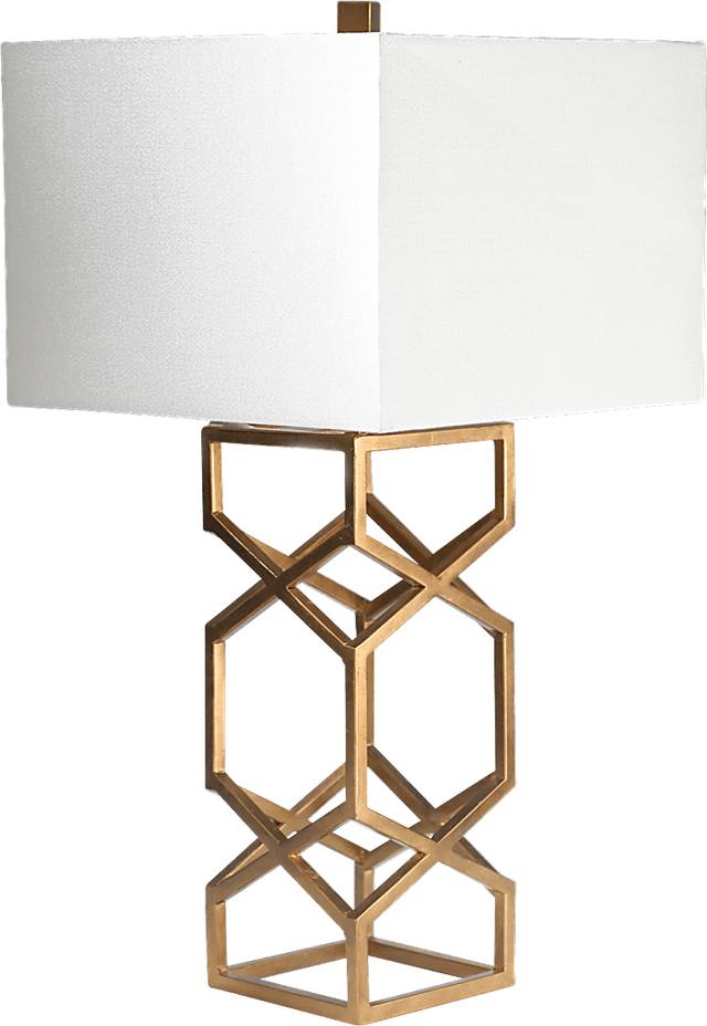 Partlow Gold Lamp - Thumbnail - Image 1