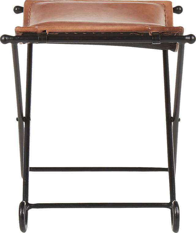 Partman Brown Counter Height Stool - Thumbnail - Image 2
