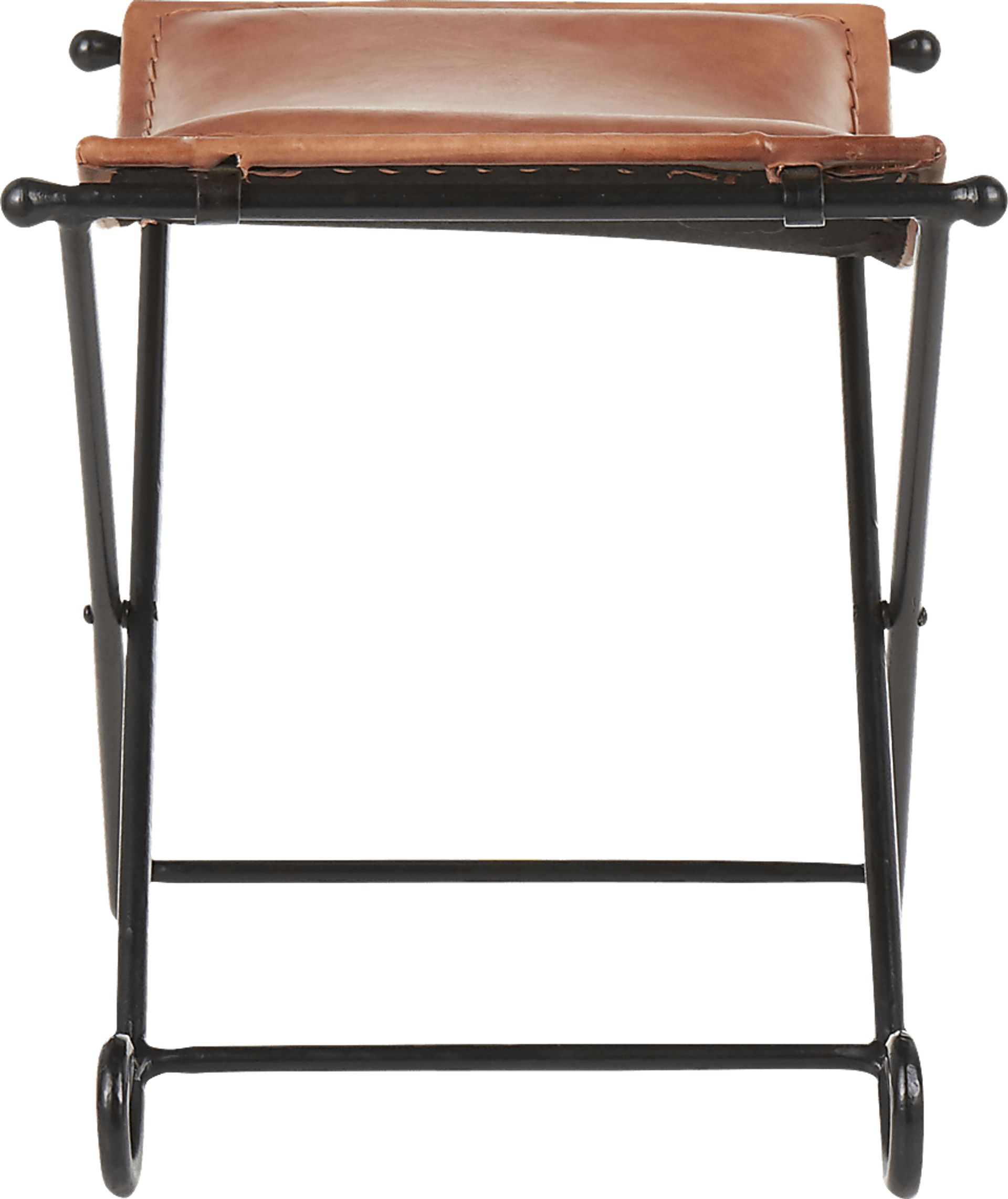 Partman Brown Counter Height Stool - Image 2