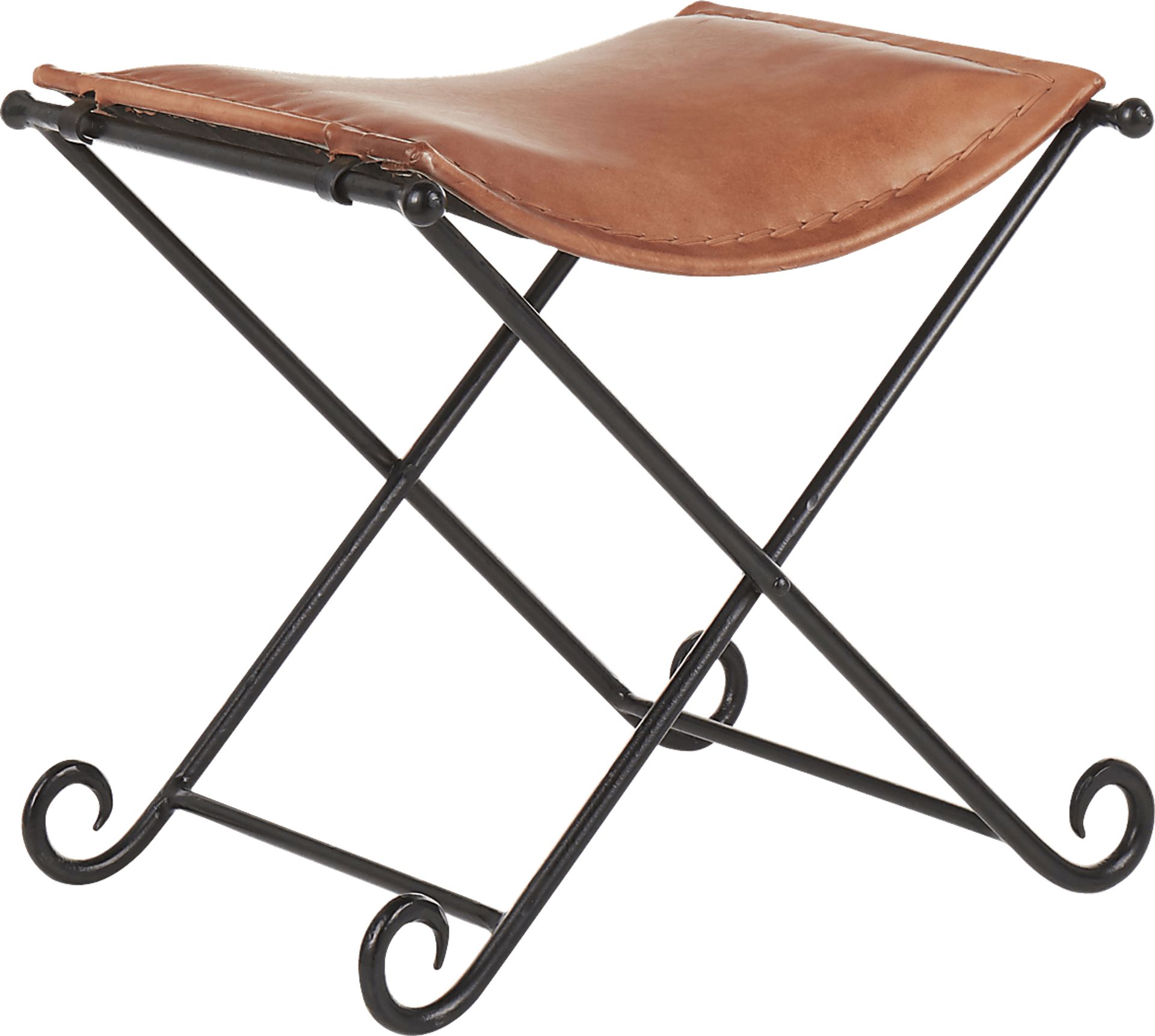 Partman Brown Counter Height Stool - Image 1