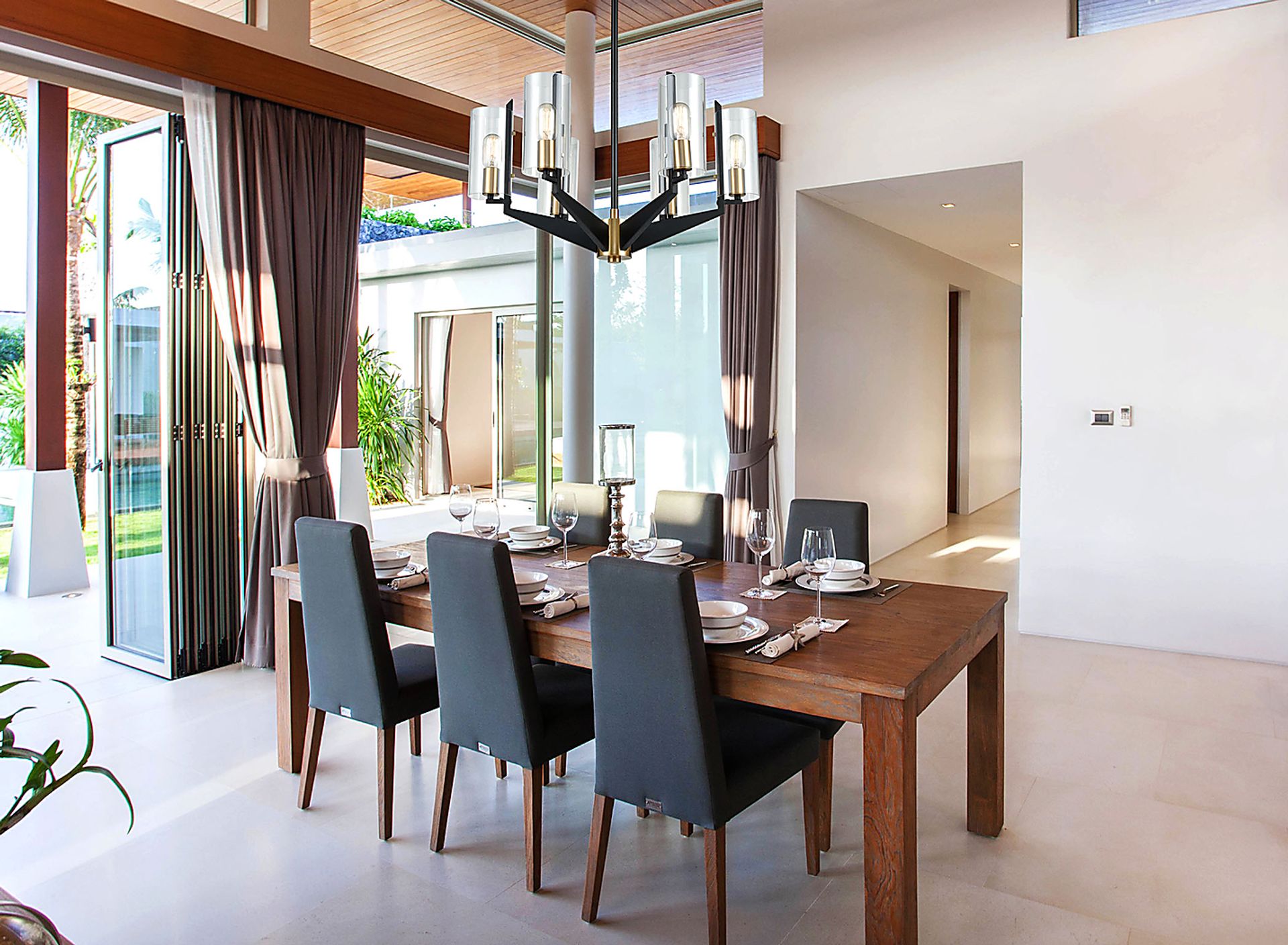 Partridge Boulevard Black Chandelier - Image 2