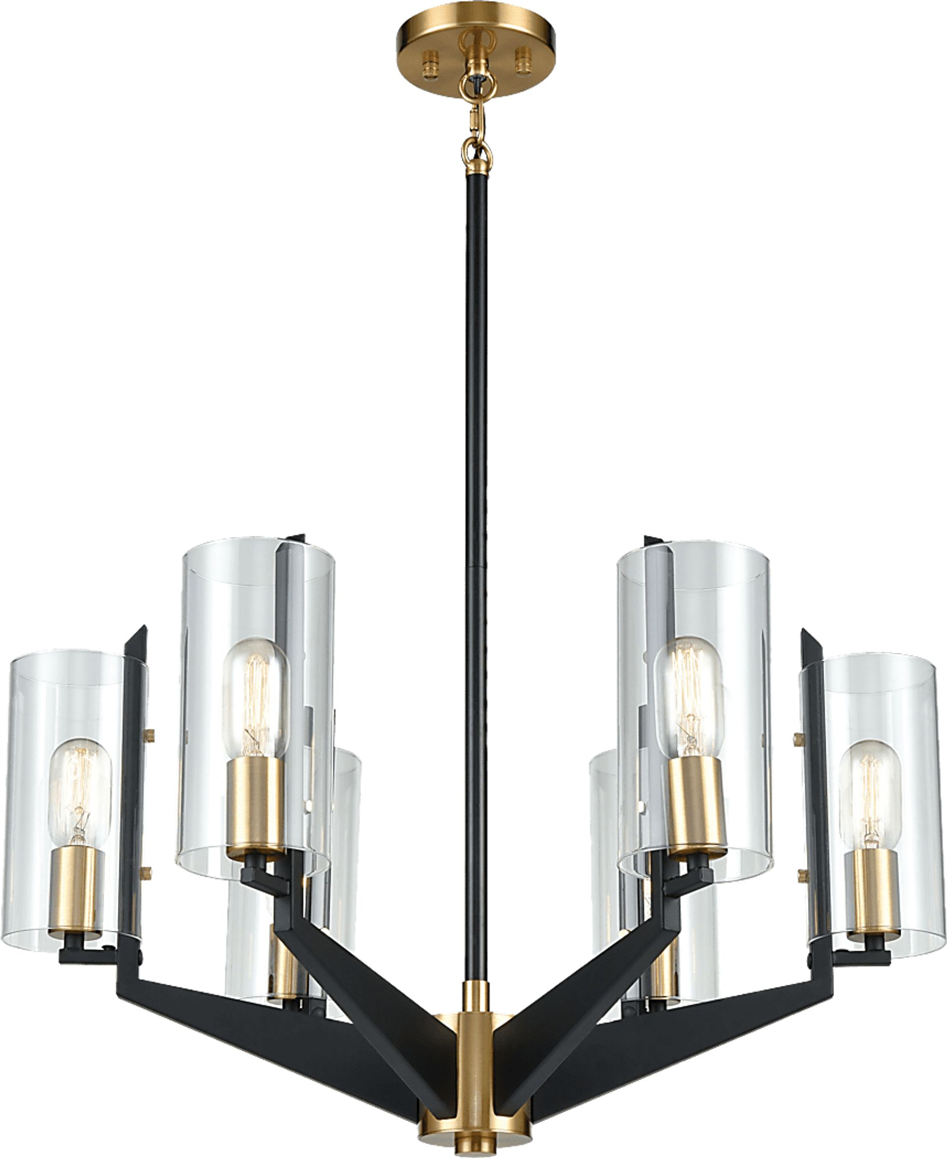 Partridge Boulevard Black Chandelier - Image 1