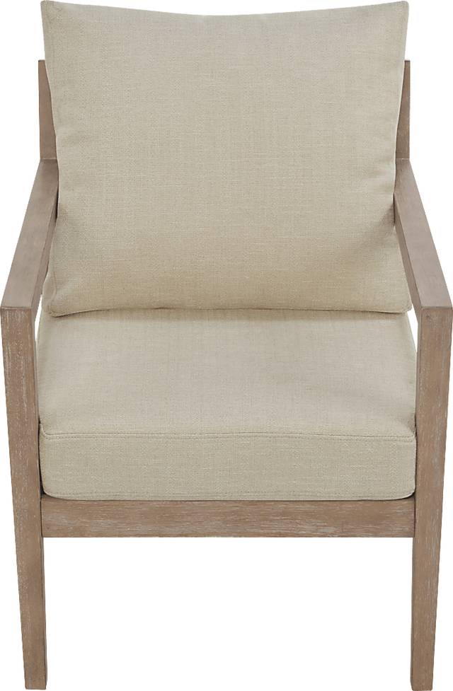Parwiz Beige Accent Chair - Thumbnail - Image 5