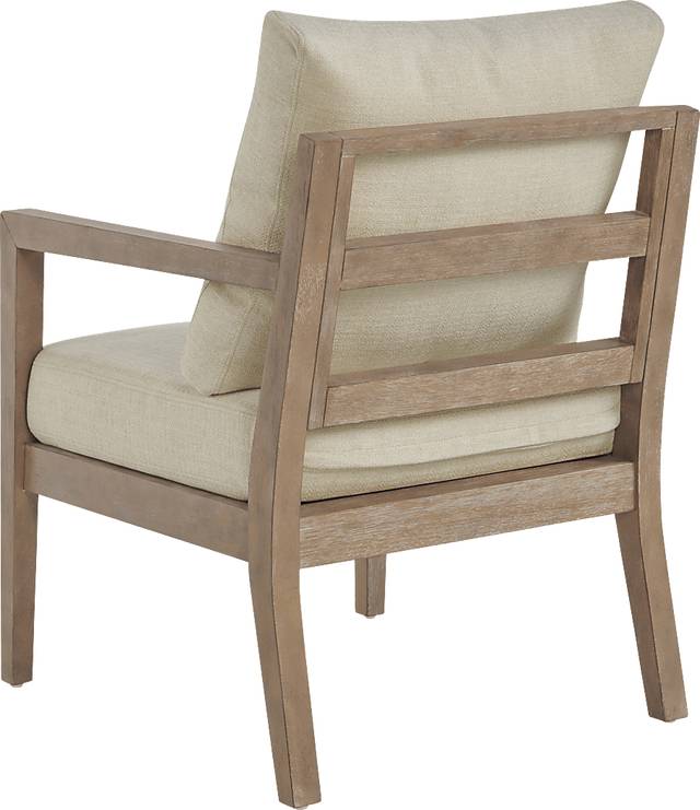 Parwiz Beige Accent Chair - Thumbnail - Image 6