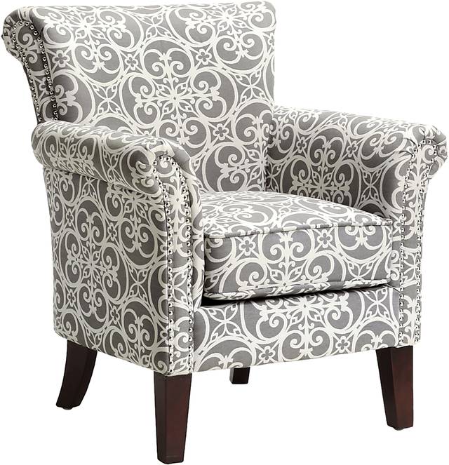 Parwood Gray Accent Chair - Thumbnail - Image 1