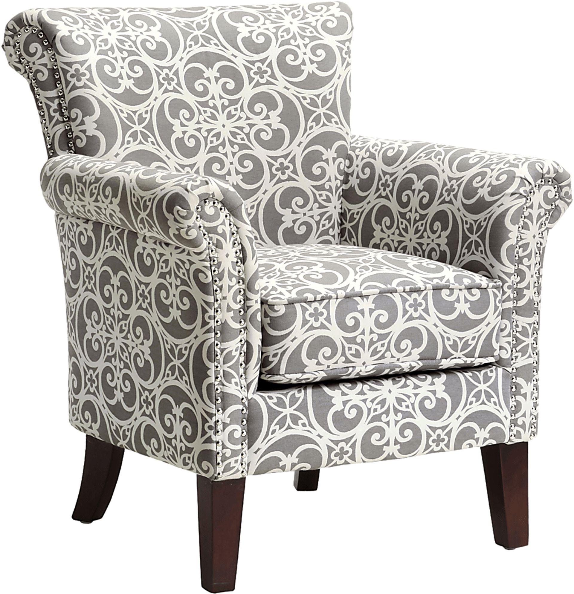 Parwood Gray Accent Chair - Image 1