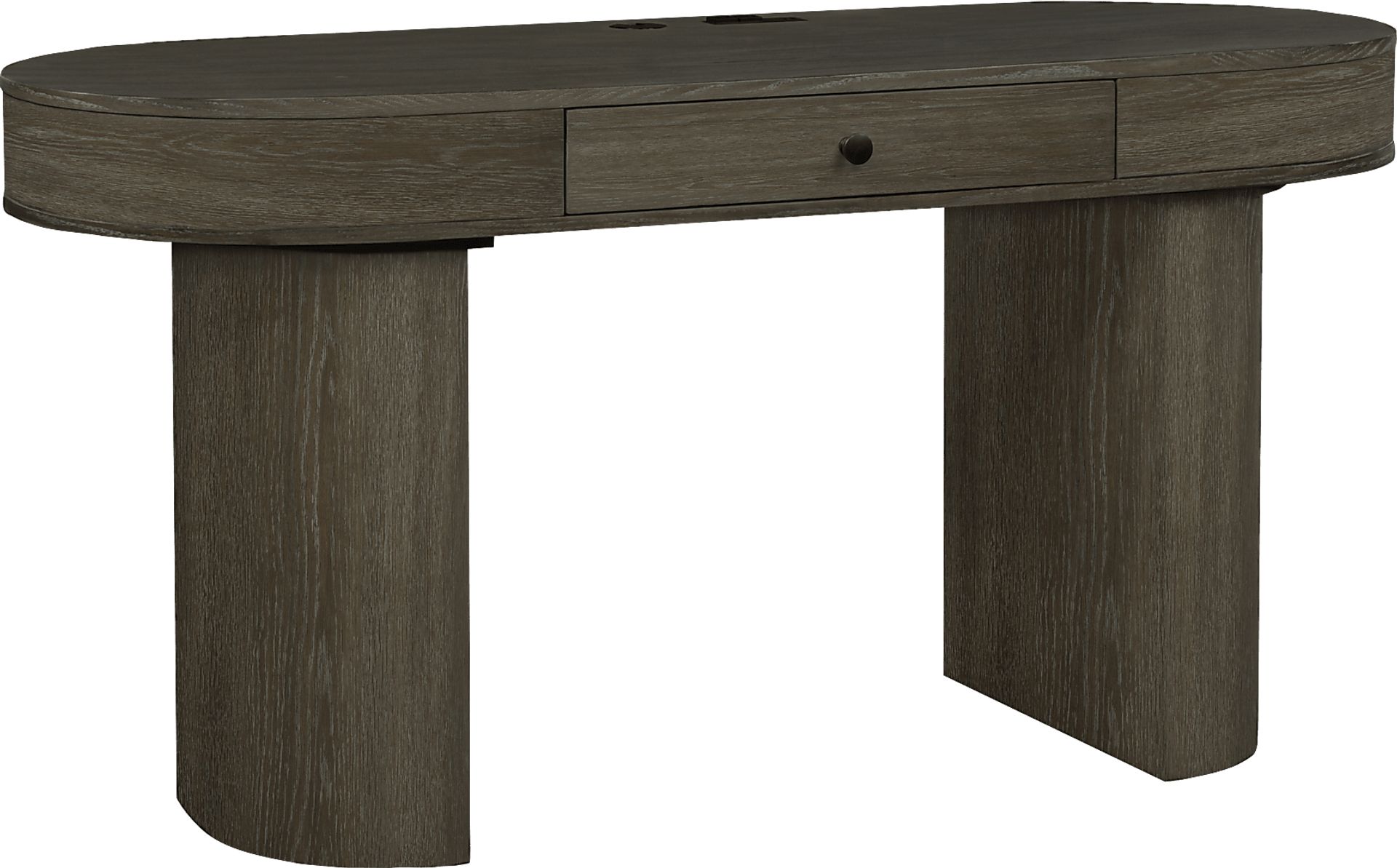 Pascal Oak Finish Writing Desk - Image 2