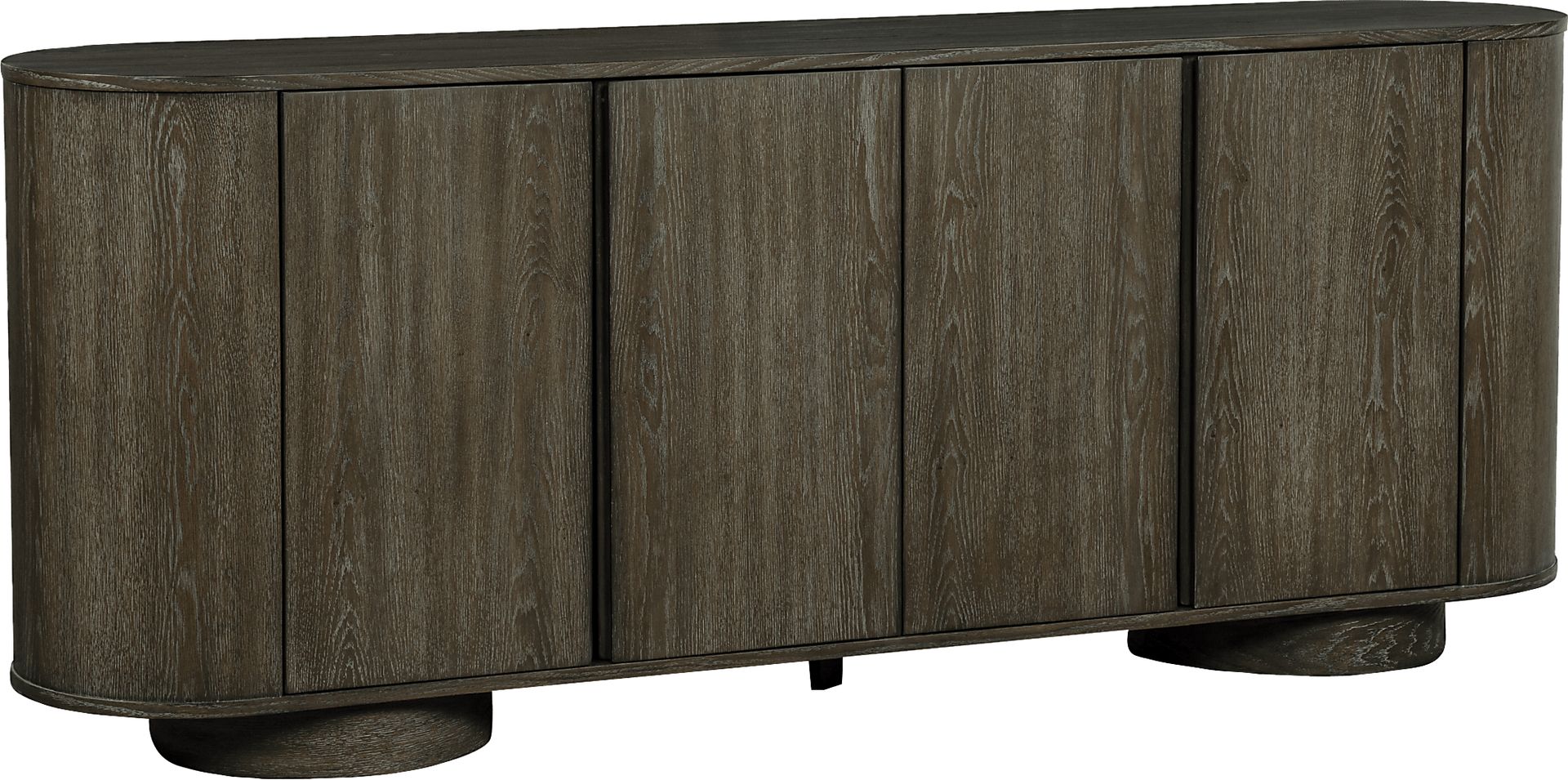 Pascal Oak Finished 80 in. Console - Image 2