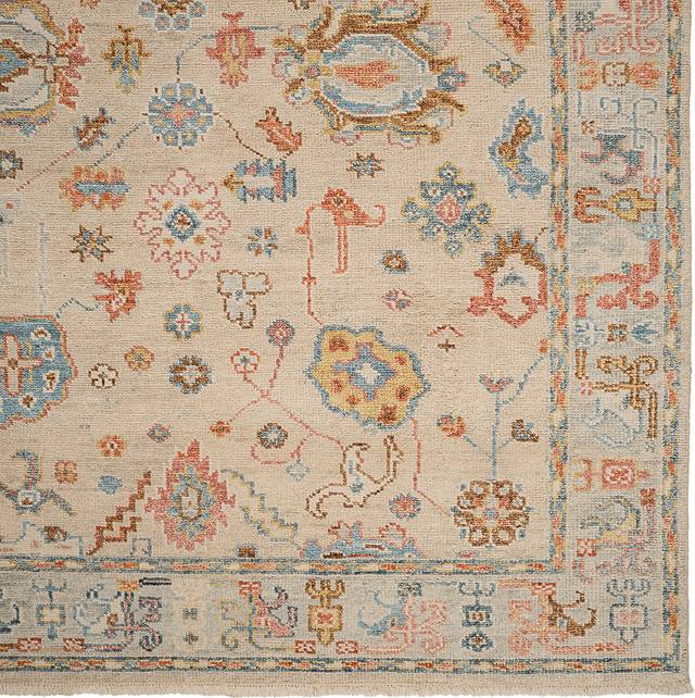 Pascester Beige/Multi 5' x 8' Rug - Thumbnail - Image 3