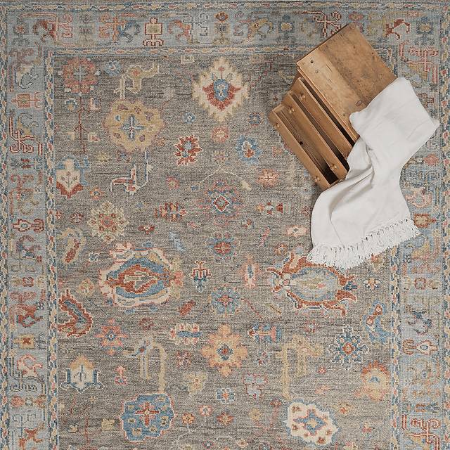 Pascester Gray/Multi 5' x 8' Rug - Thumbnail - Image 2