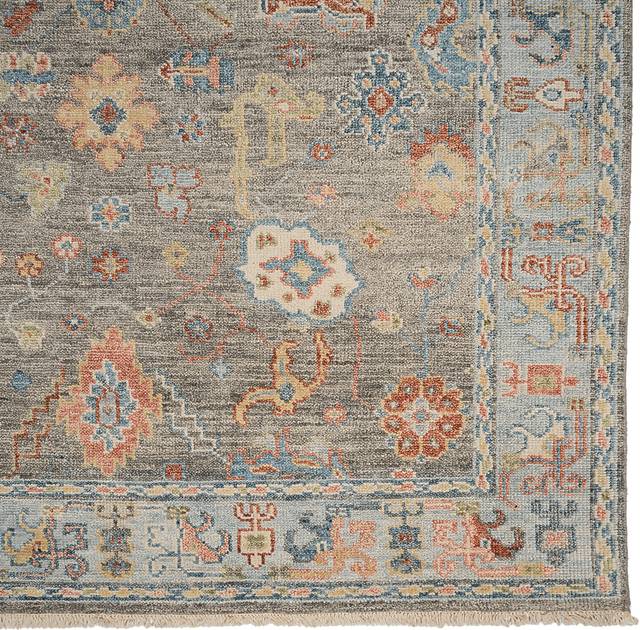 Pascester Gray/Multi 5' x 8' Rug - Thumbnail - Image 3