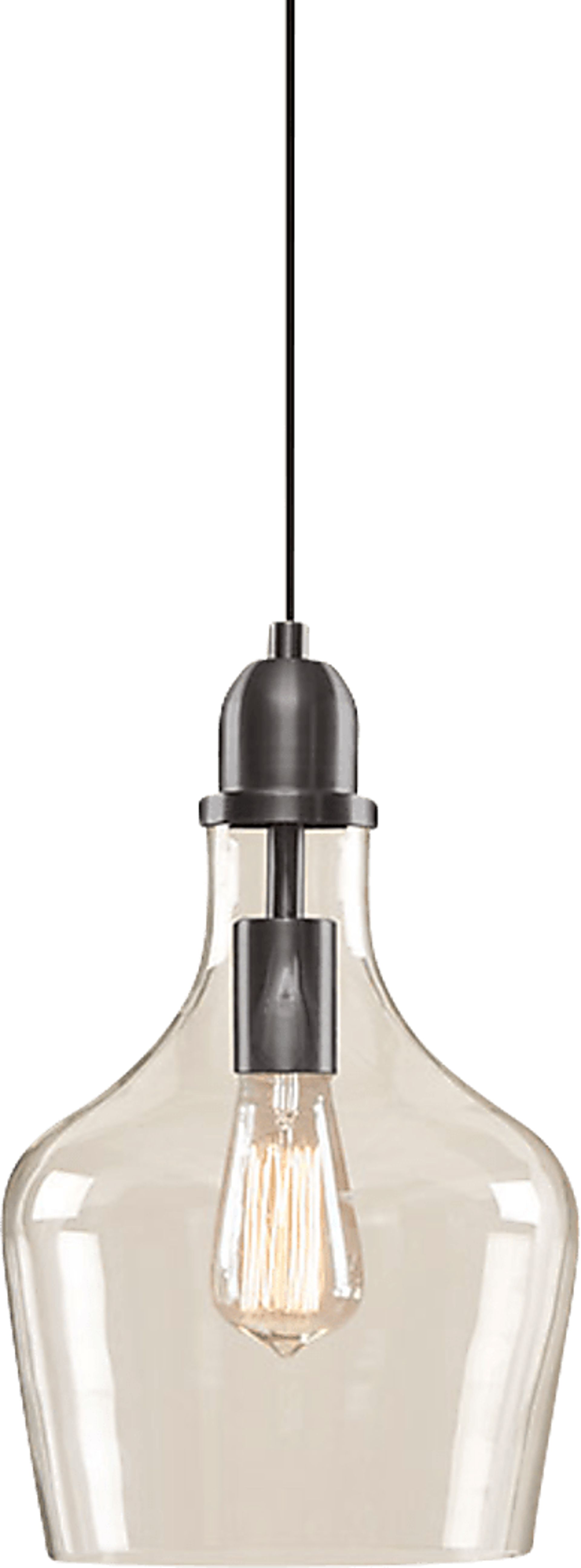 Paseo Way Bronze Pendant - Image 1
