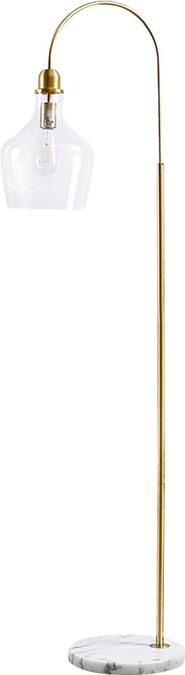 Paseo Way Gold Floor Lamp - Thumbnail - Image 1