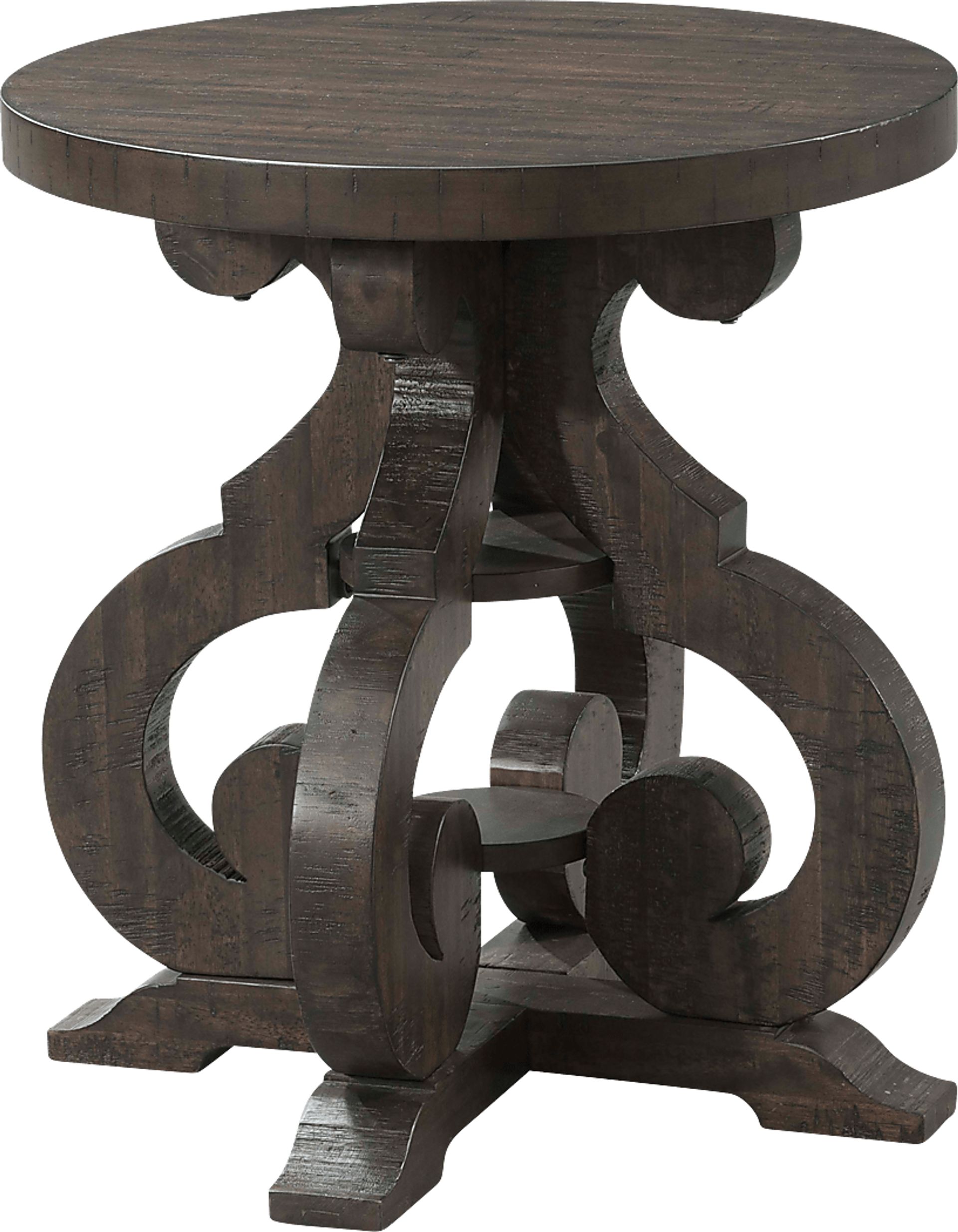 Pasquo Brown End Table - Image 1