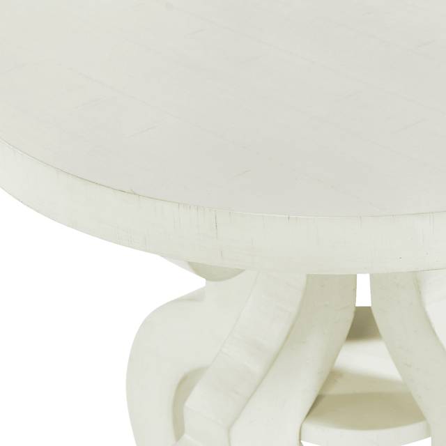 Pasquo White End Table - Thumbnail - Image 4