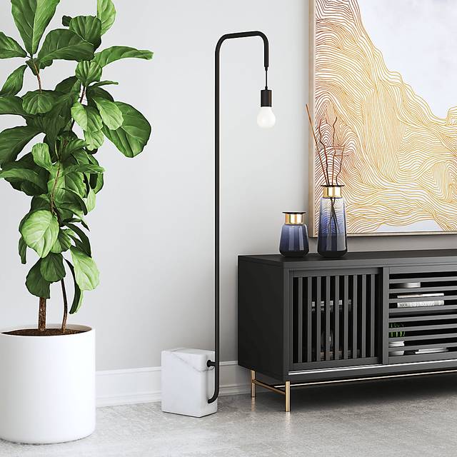 Passage Cove Black Floor Lamp - Thumbnail - Image 7