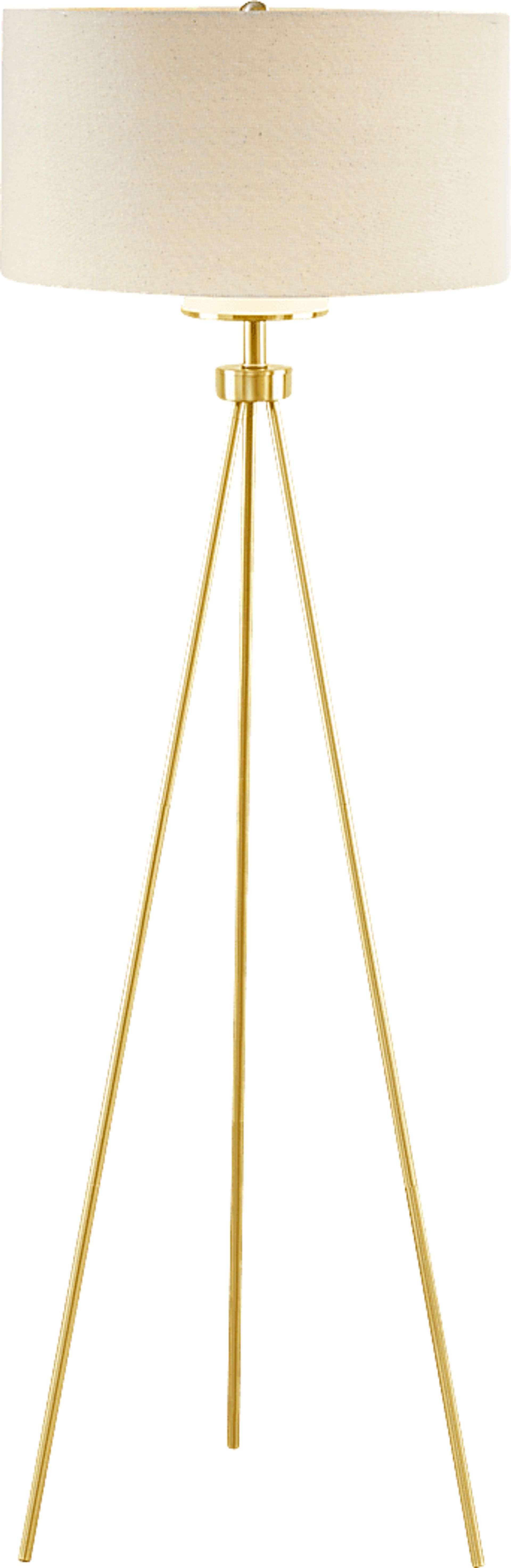 Pastorius Club Gold Floor Lamp - Image 3