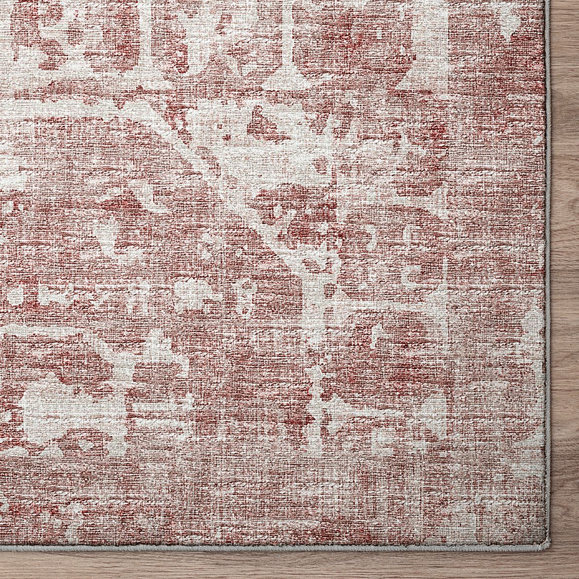 Emrath Red 3' x 5' Rug