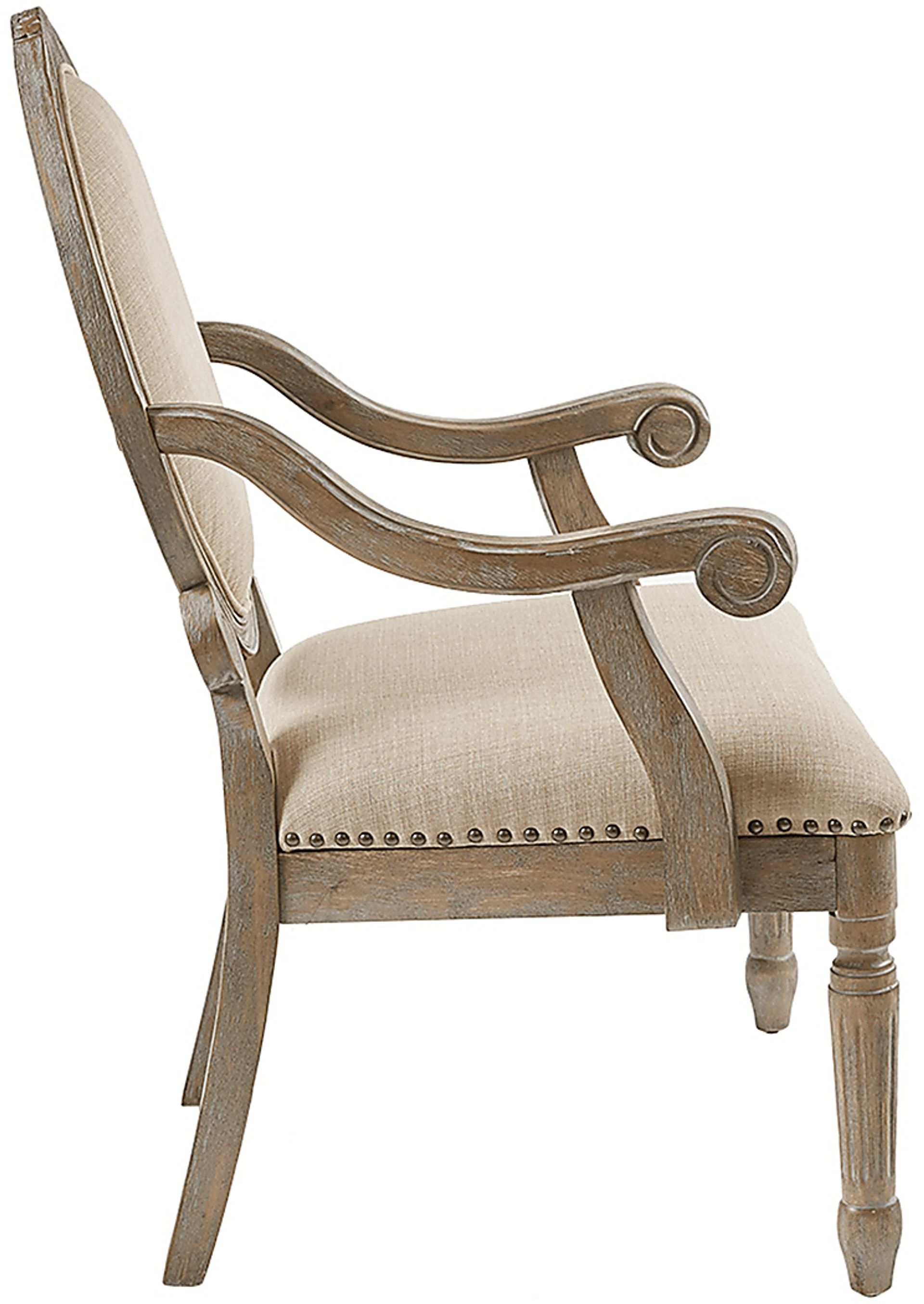 Patchen Beige Accent Chair - Image 4