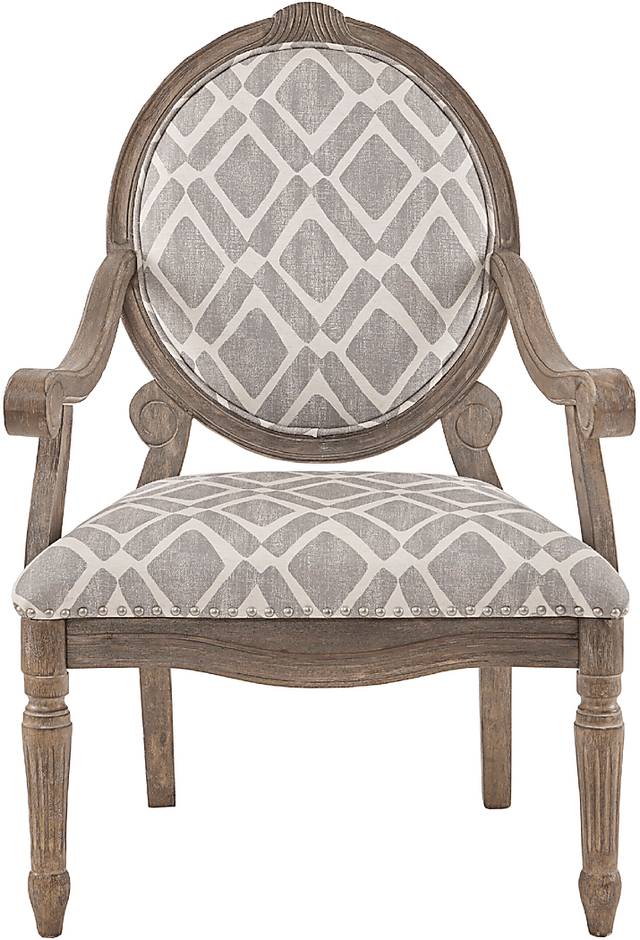 Patchen Gray Accent Chair - Thumbnail - Image 2