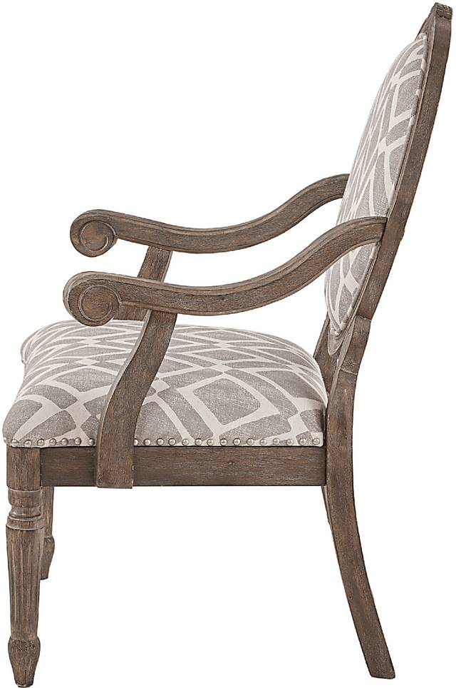 Patchen Gray Accent Chair - Thumbnail - Image 3