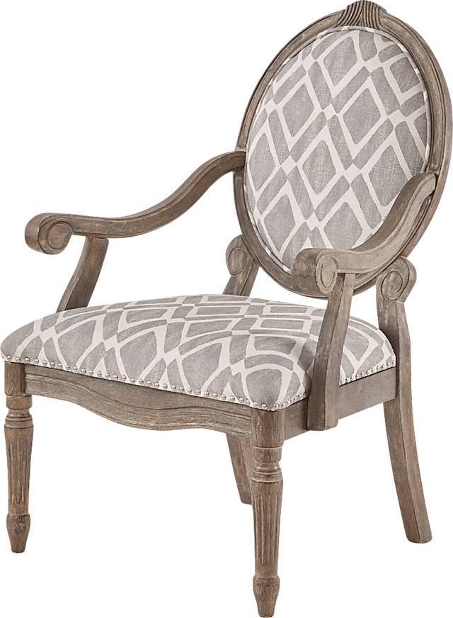 Patchen Gray Accent Chair - Thumbnail - Image 1