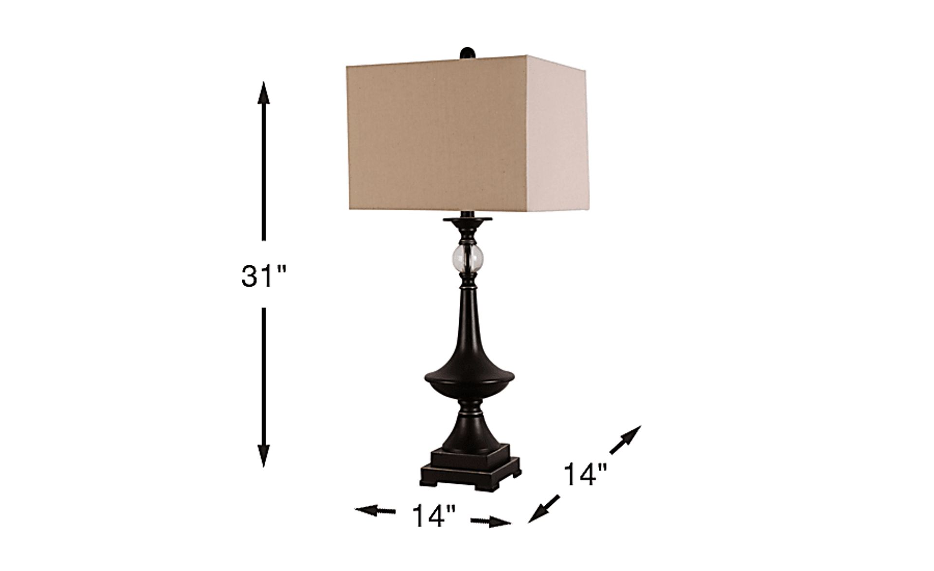 Patchin Bend Bronze Brown,Yellow Table Lamp Rooms to Go