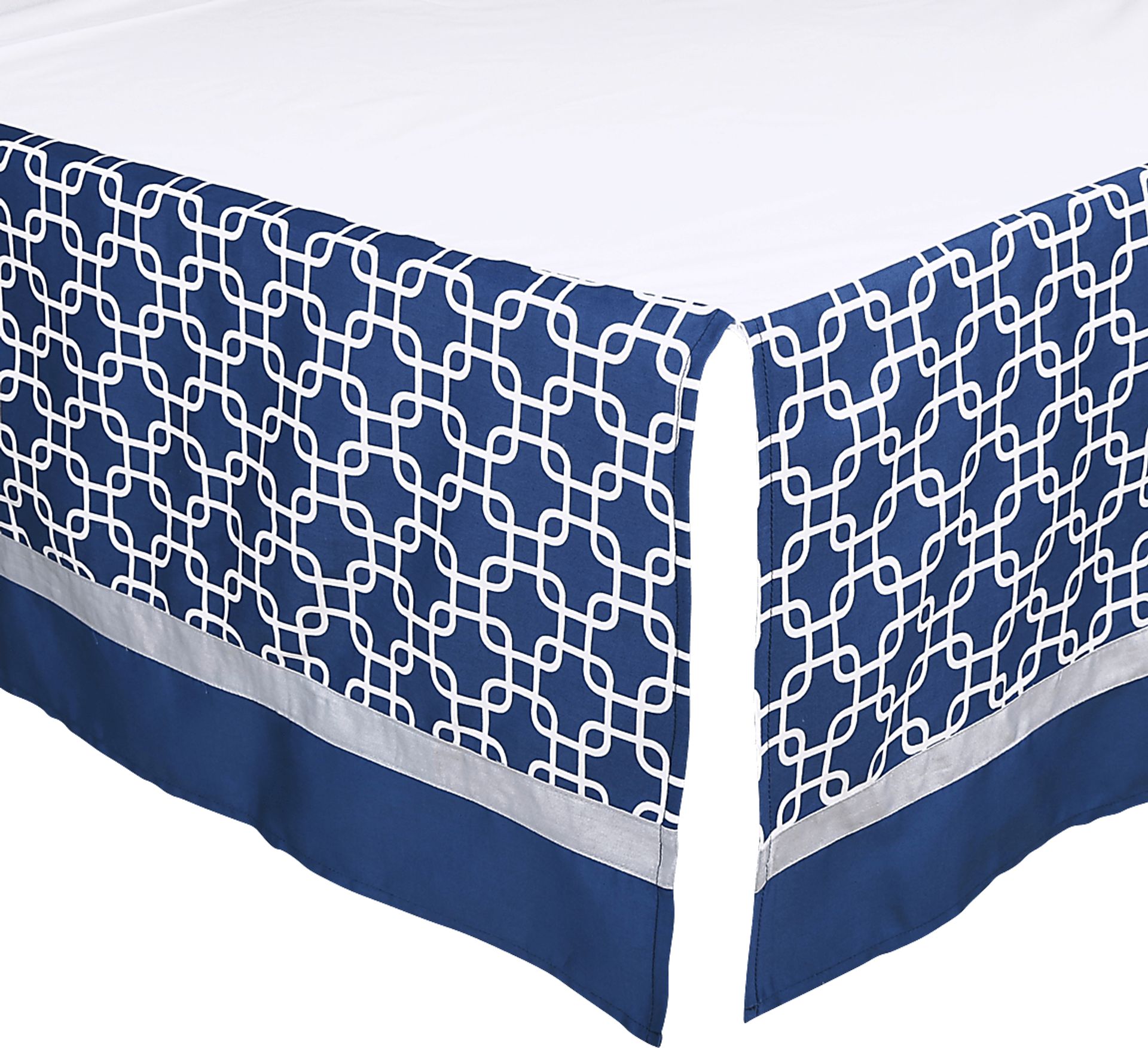 Patchwork Park Navy 3 Pc Baby Bedding Set - Image 4