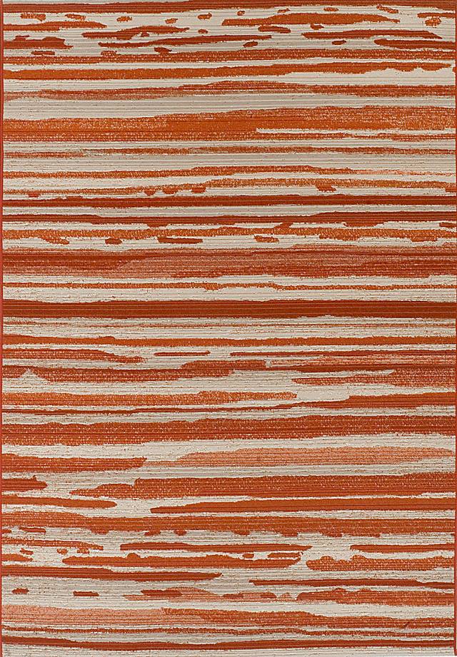 Patenson Orange 8'2 x 10' Indoor/Outdoor Rug - Thumbnail - Image 1