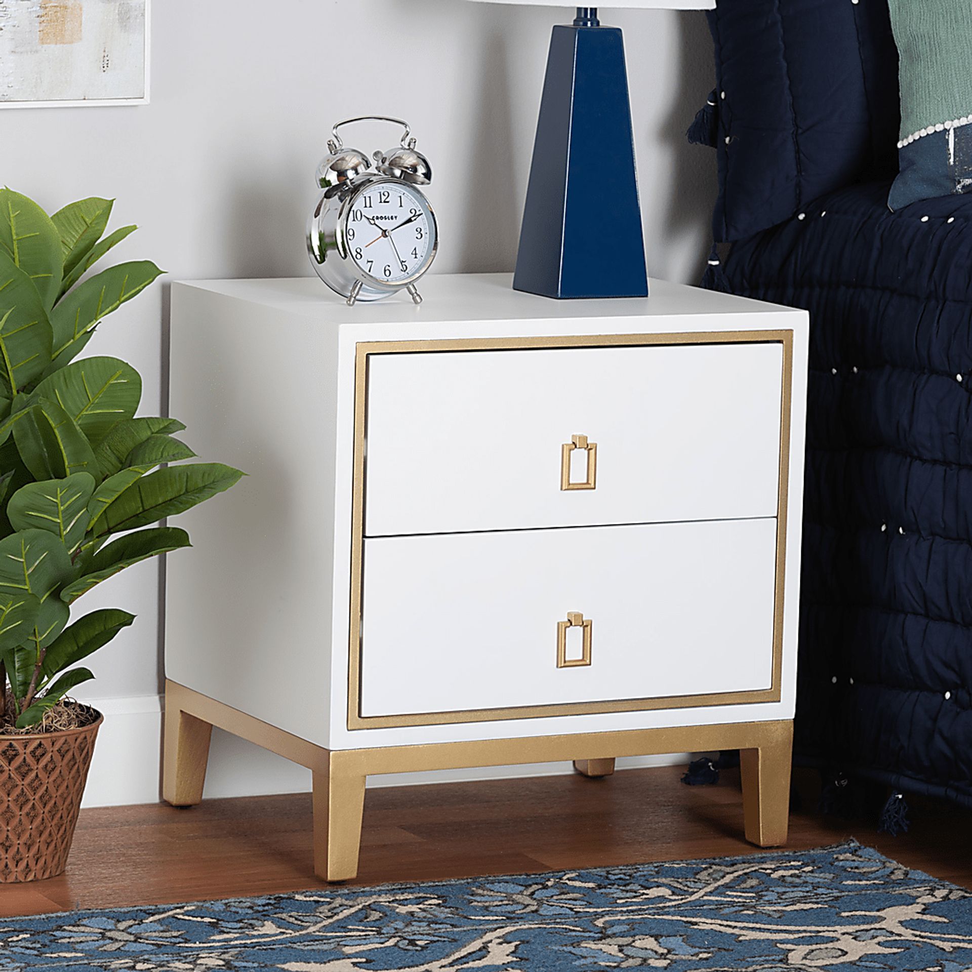 Paternoster White End Table - Image 2