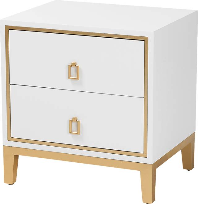 Paternoster White End Table - Thumbnail - Image 1