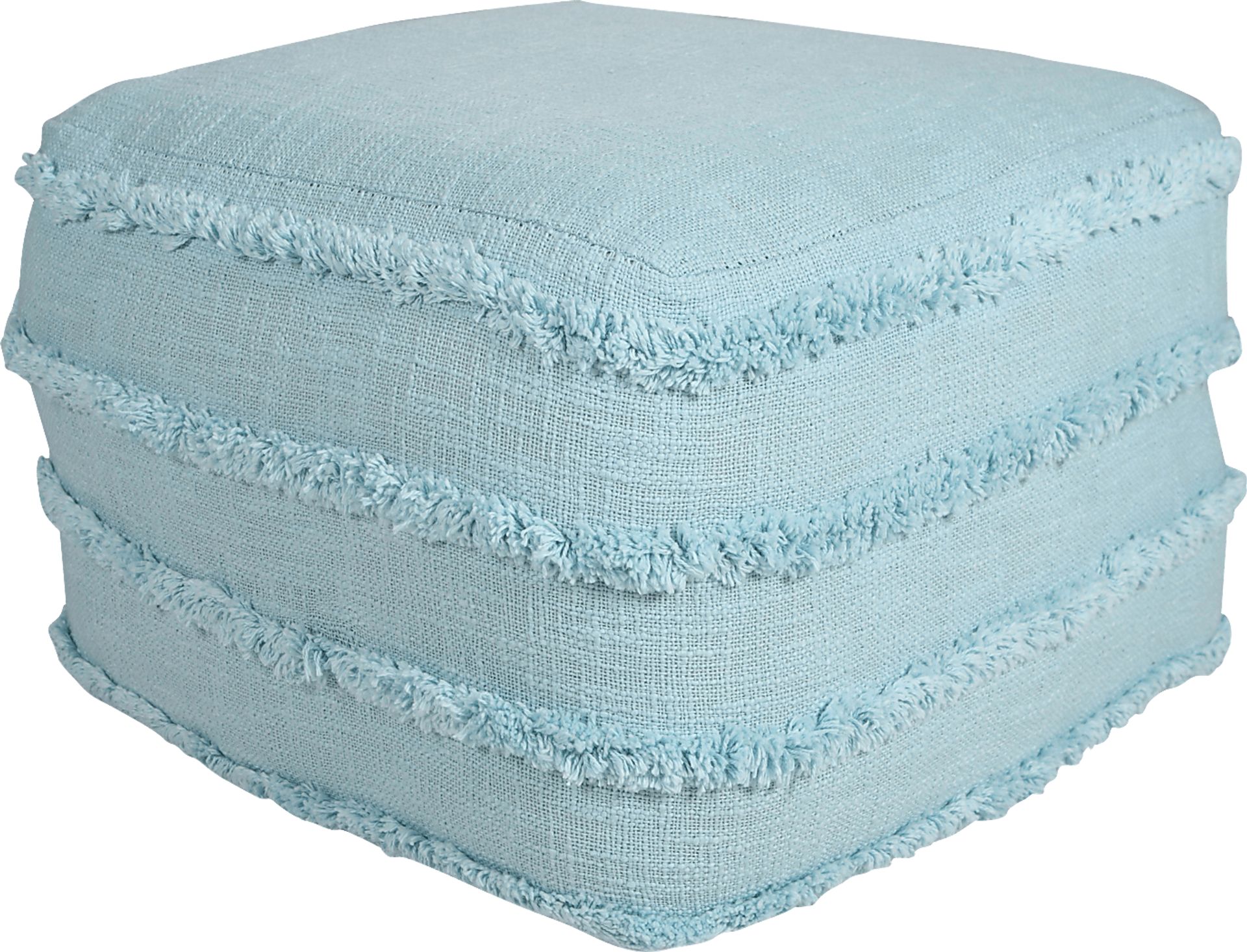 Patigi Blue Pouf - Image 1